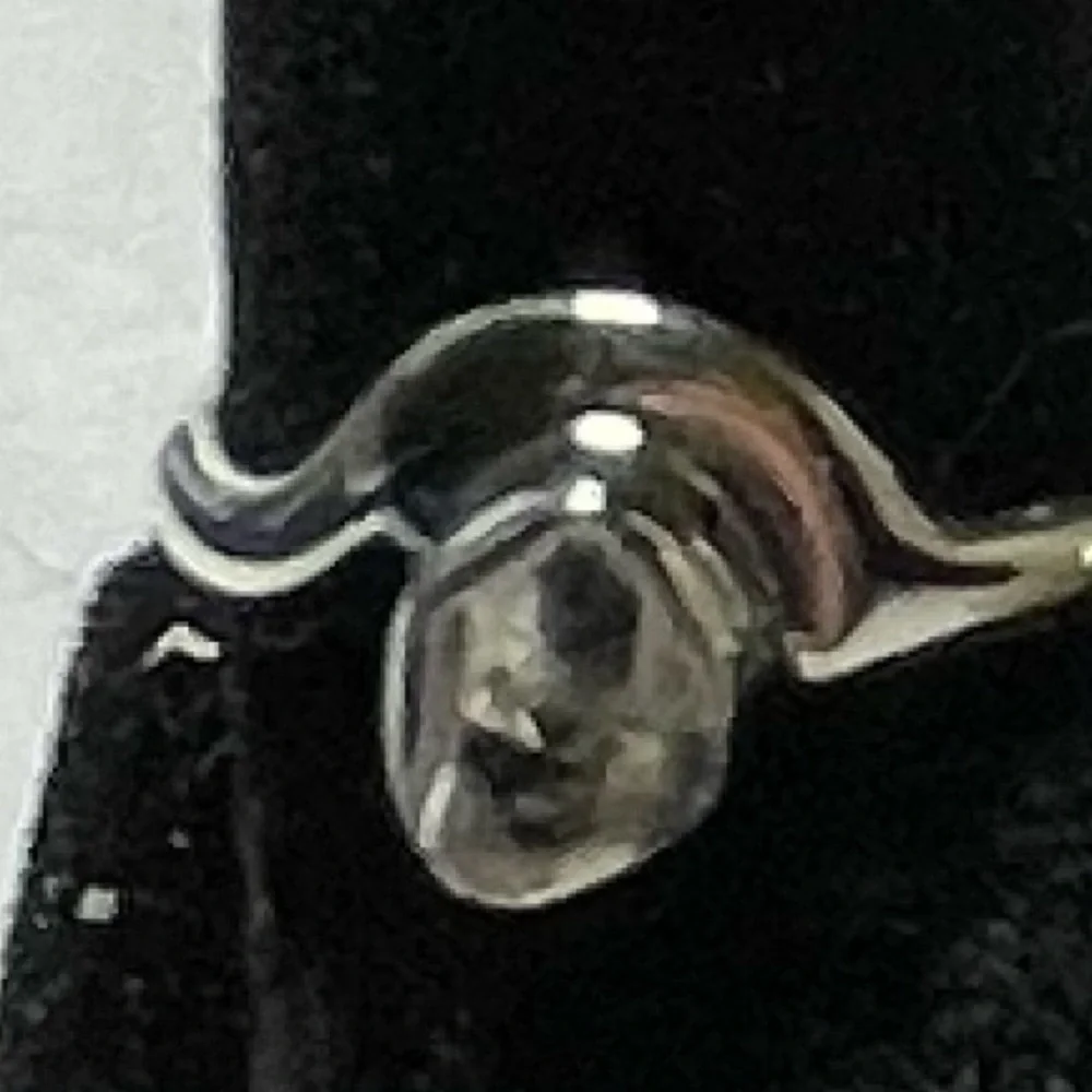 Herkimer crystal ring